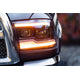 XB LED Headlights (Pair/Amber DRL) <br>09-18 Dodge Ram