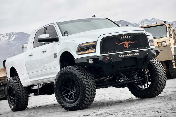 XB LED Headlights (Pair/Amber DRL) <br>09-18 Dodge Ram