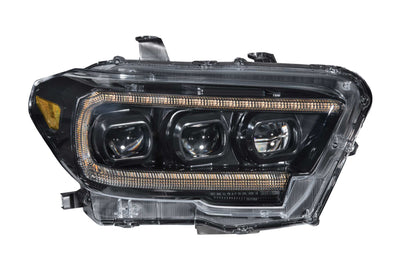 XB LED Headlights (Pair ASM Amber DRL) <br>16-23 Toyota Tacoma