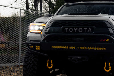 XB LED Headlights (Pair ASM Amber DRL) <br>16-23 Toyota Tacoma