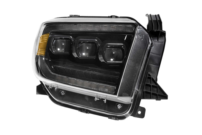 XB LED Headlights (Pair ASM Amber DRL) <br>14-21 Toyota Tundra