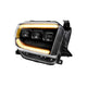 XB LED Headlights (Pair ASM Amber DRL) <br>14-21 Toyota Tundra