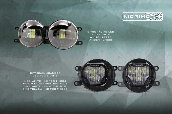 XB LED Headlights (Pair ASM Amber DRL) <br>14-21 Toyota Tundra