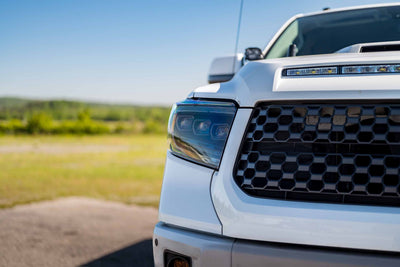 XB LED Headlights (Pair ASM Amber DRL) <br>14-21 Toyota Tundra