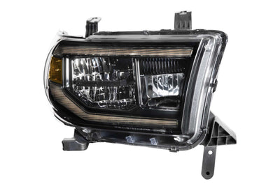 XB LED Headlights (Pair/ASM/Amber DRL) <br>07-13 Toyota Tundra