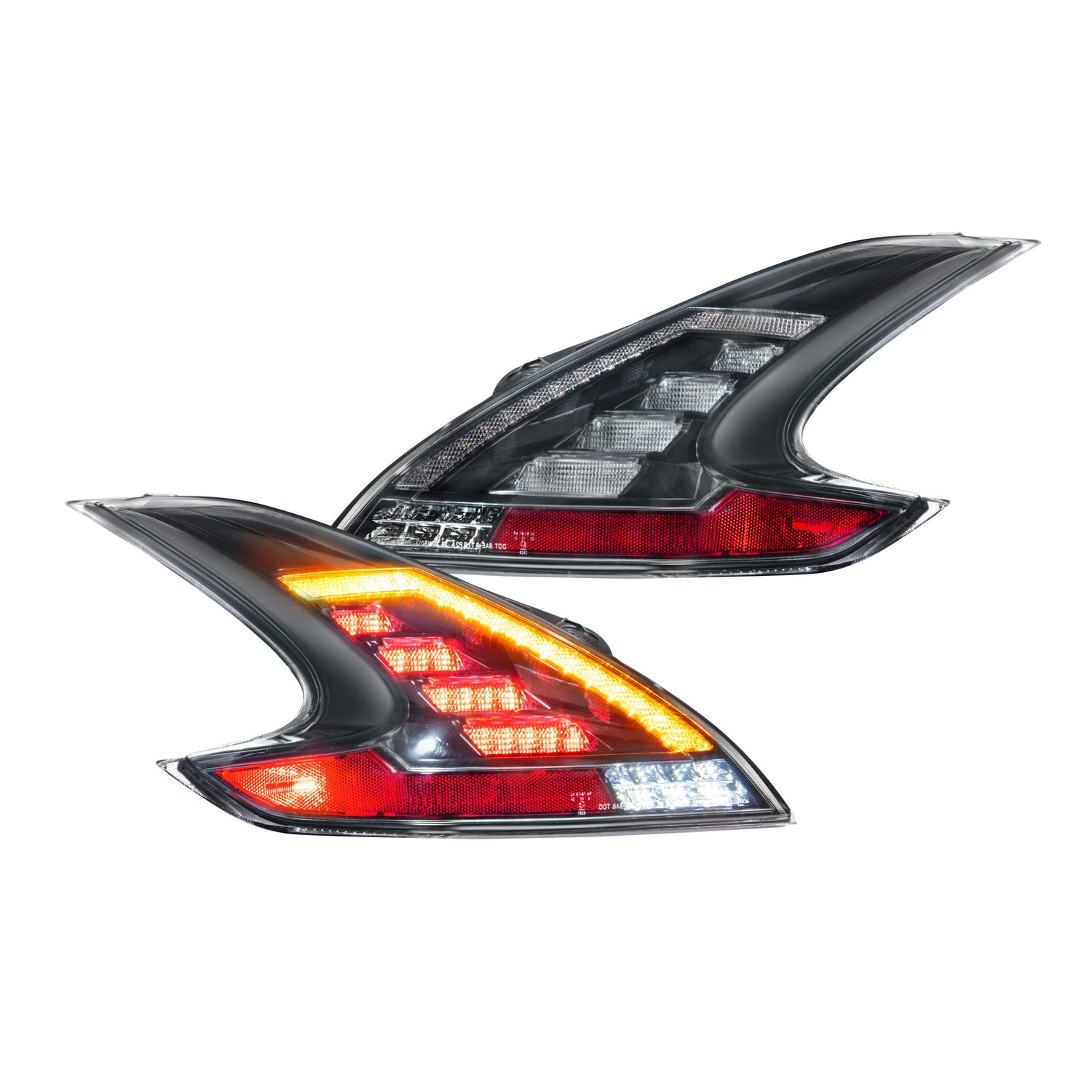 XB LED Tail Lights (Pair / Smoked) <br> 09-20 Nissan 370Z