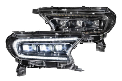 XB LED Headlights (Pair/ASM) <br>19-24 Ford Ranger