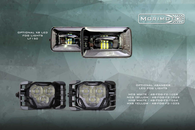 XB LED Headlights (Pair/ASM) <br>20-22 Ford Super Duty