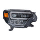 XB Hybrid LED Headlights (Pair / White DRL) <br> 12-15 Toyota Tacoma