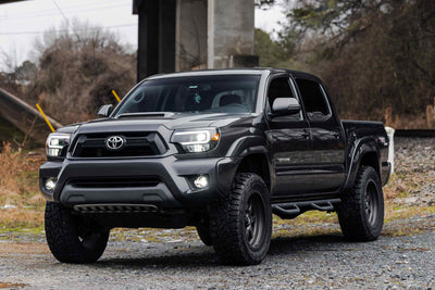 XB Hybrid LED Headlights (Pair / White DRL) <br> 12-15 Toyota Tacoma