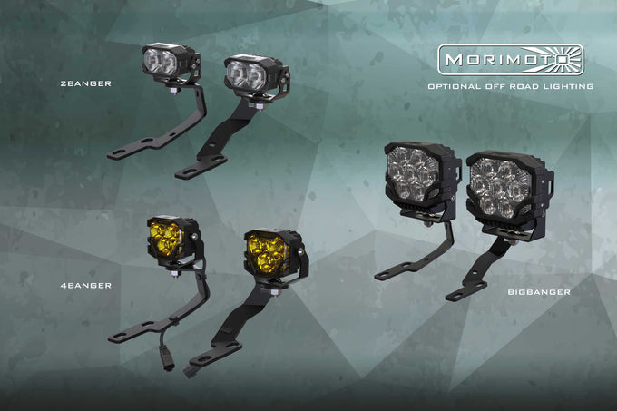 XB Hybrid LED Headlights (Pair/ASM/Amber DRL) <br>12-15 Toyota Tacoma