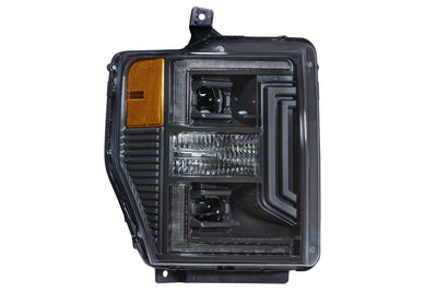 XB Hybrid LED Headlights (Pair/ASM) <br>08-10 Ford Super Duty