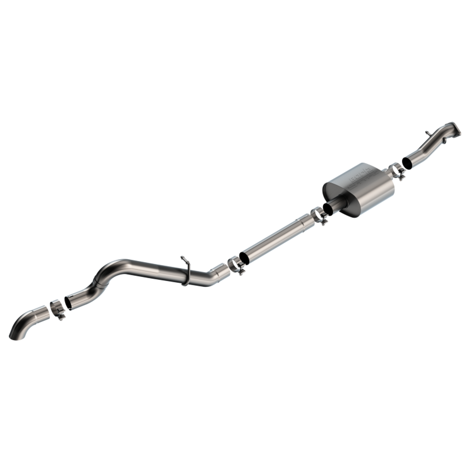 S-Type Cat-Back Exhaust System <br> 21-24 Ford Bronco 2.3L L4