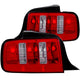 Red/Clear-2010 Style Taillights <br> 05-09 Ford Mustang