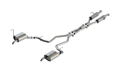 S-Type Cat-Back Exhaust System <br> 21-23 Jeep Grand Cherokee L 3.6L V6