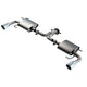 Touring Axle-Back Exhaust System <br> 17-23 Mazda CX-5 2.5L L4