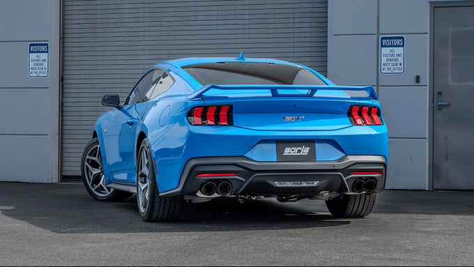 S-Type Cat-Back Exhaust System <br> 2024 Ford Mustang GT Coupe Without Active Exhaust