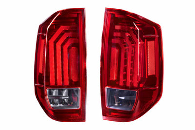 Pair / Red XB LED Tail Lights <br> 14-21 Toyota Tundra