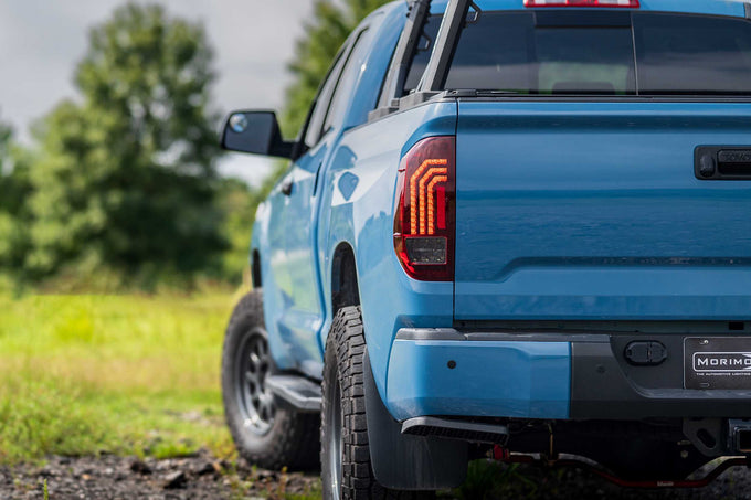 Pair / Red XB LED Tail Lights <br> 14-21 Toyota Tundra