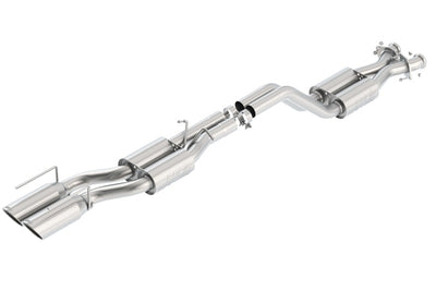 S-Type Cat-Back Exhaust System <br> 06-09 Jeep Grand Cherokee SRT8 6.1L V8