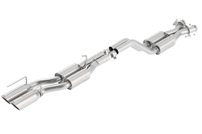 S-Type Cat-Back Exhaust System <br> 06-09 Jeep Grand Cherokee SRT8 6.1L V8