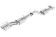 S-Type Cat-Back Exhaust System <br> 06-09 Jeep Grand Cherokee SRT8 6.1L V8