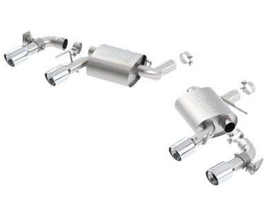 S-Type Axle-Back Exhaust System <br> 16-23 Chevy Camaro SS 6.2L V8