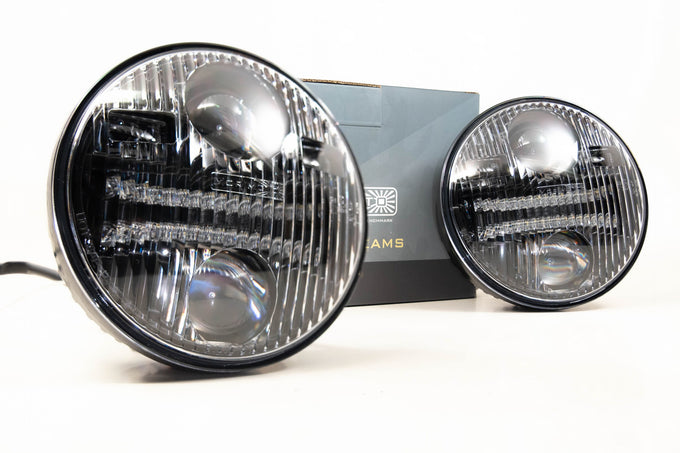 Sealed6 BI-LED Headlight <br>5.75in Round
