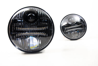 Sealed6 BI-LED Headlight <br>5.75in Round