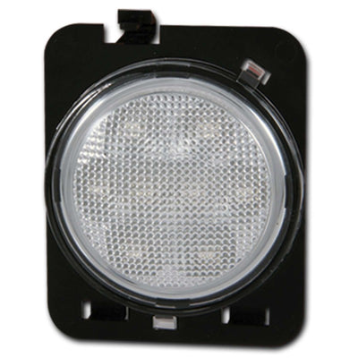Clear LED Side Fender Lights <br> 07-15 Jeep Wrangler