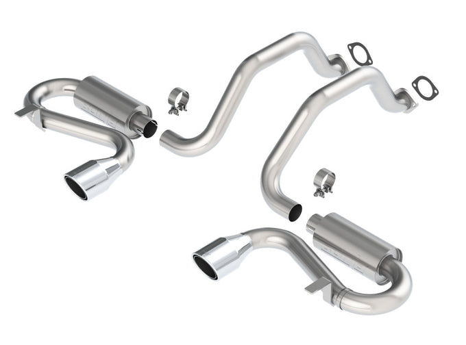 S-Type Classic Cat-Back Exhaust System <br> 97-04 Chevy Corvette 5.7L V8