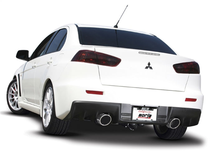 S-Type Cat-Back Exhaust System <br> 09-15 Mitsubishi Lancer Ralliart 2L L4