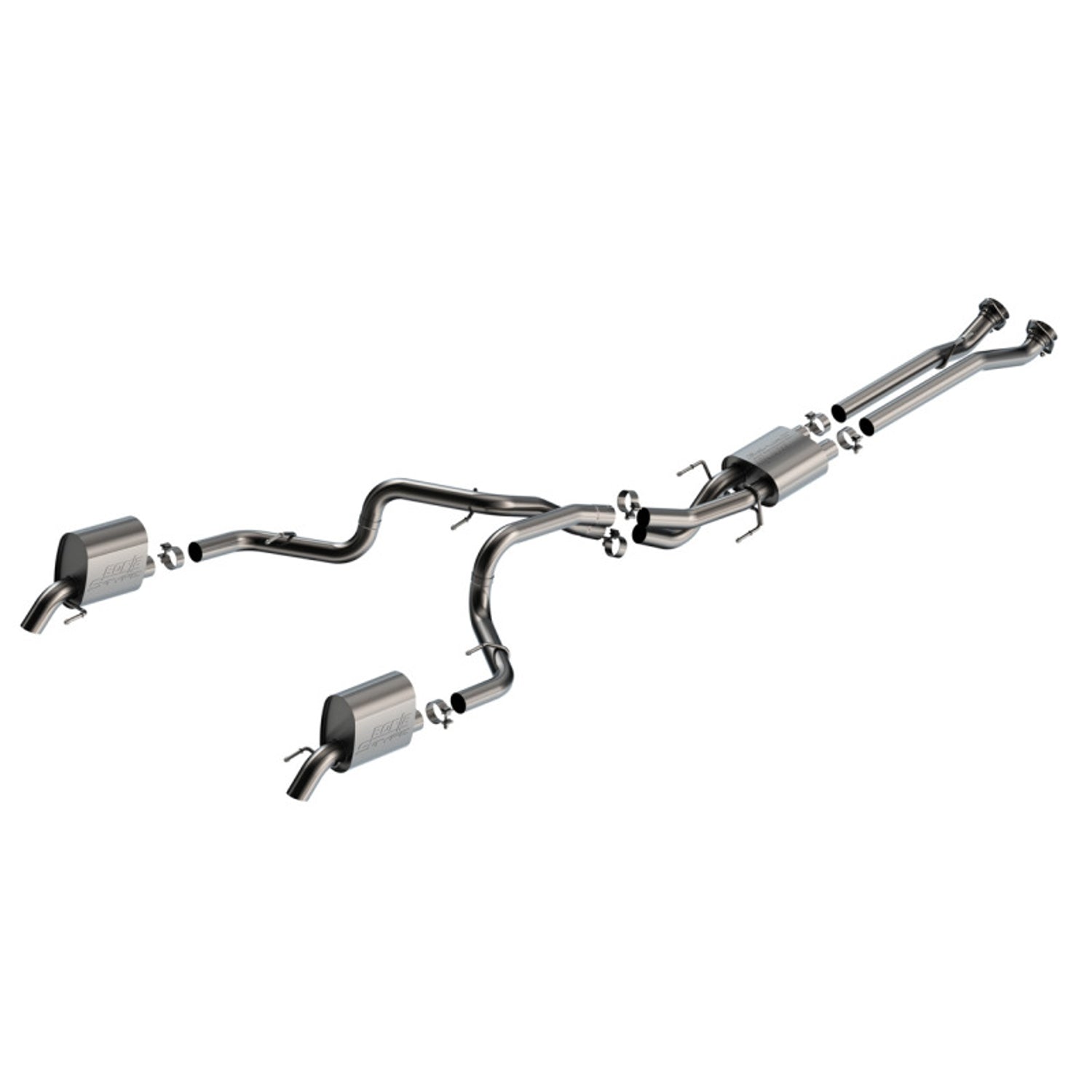 S-Type Cat-Back Exhaust System <br> 23-24 Jeep Grand Wagoneer 3L L6