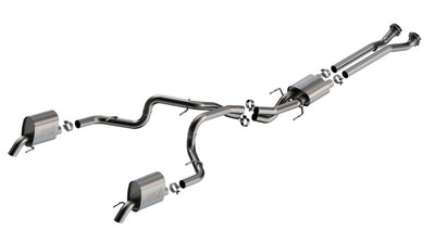 S-Type Cat-Back Exhaust System <br> 23-24 Jeep Grand Wagoneer 3L L6
