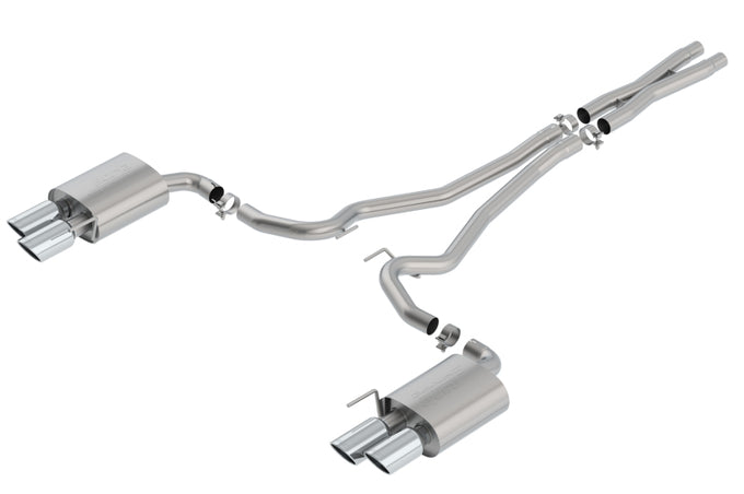 S-Type Cat-Back Exhaust System <br> 18-22 Ford Mustang 5L V8 Coupe