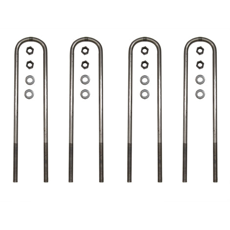 Rear 19in U-Bolt Kit <br> 2011-2025 Ford F-250 F-350 Super Duty