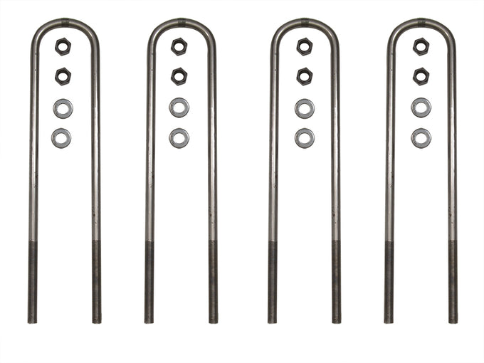 Rear 19in U-Bolt Kit <br> 2011-2025 Ford F-250 F-350 Super Duty