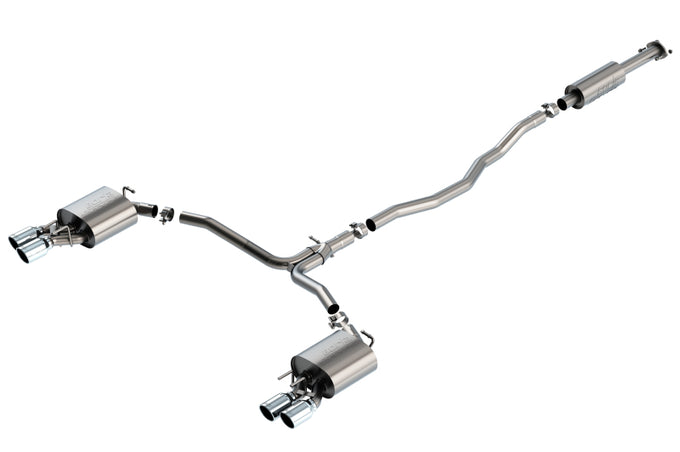 S-Type Cat-Back Exhaust System <br> 18-24 Toyota Camry XSE 3.5L V6 FWD
