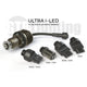 Amber i-LED Ultra LED Bulbs <br> Morimoto XV-F Elite LED Bulbs, Set