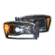 XB Hybrid LED Headlights (Pair/ASM) <br>06-08 Dodge Ram