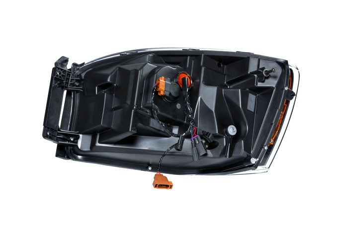 XB Hybrid LED Headlights (Pair/ASM) <br>06-08 Dodge Ram