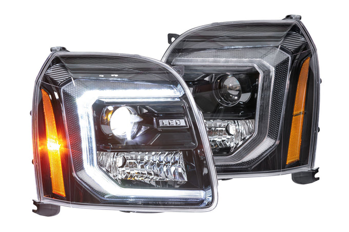 XB Hybrid LED Headlights (Pair/ASM) <br>07-14 GMC Yukon