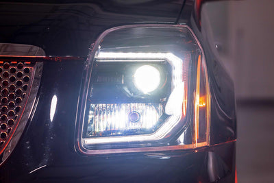 XB Hybrid LED Headlights (Pair/ASM) <br>07-14 GMC Yukon