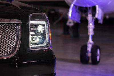 XB Hybrid LED Headlights (Pair/ASM) <br>07-14 GMC Yukon