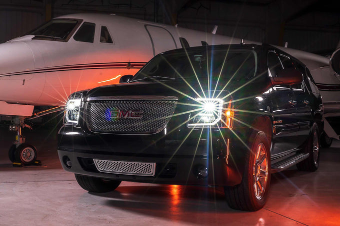 XB Hybrid LED Headlights (Pair/ASM) <br>07-14 GMC Yukon