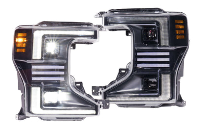 XB Hybrid LED Headlights (Pair/ASM) <br>20-22 Ford Super Duty