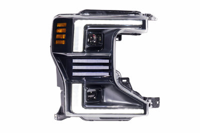 XB Hybrid LED Headlights (Pair/ASM) <br>20-22 Ford Super Duty