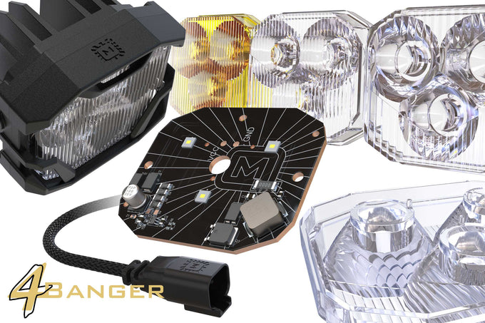 Ditch Light Brackets <br>03-09 Lexus GX470