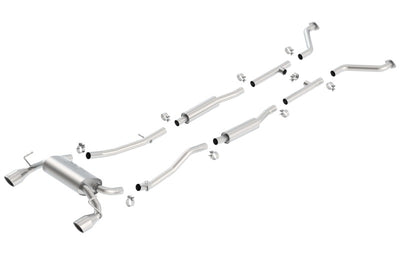 S-Type Cat-Back Exhaust System <br> 03-08 Nissan 350Z 3.5L V6