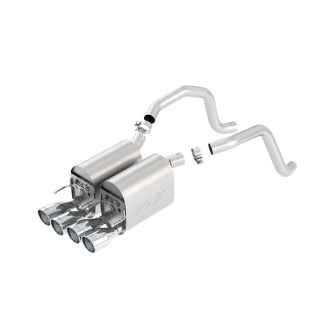 S-Type ll Axle-Back Exhaust System <br> 06-07 Chevy Corvette Base 6L V8 2008 6.2L